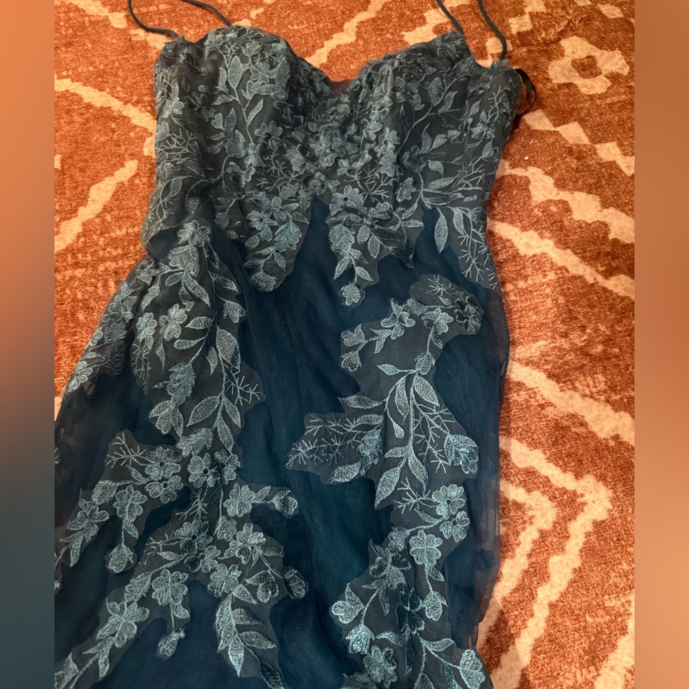 Elegant Lace Overlay Dress